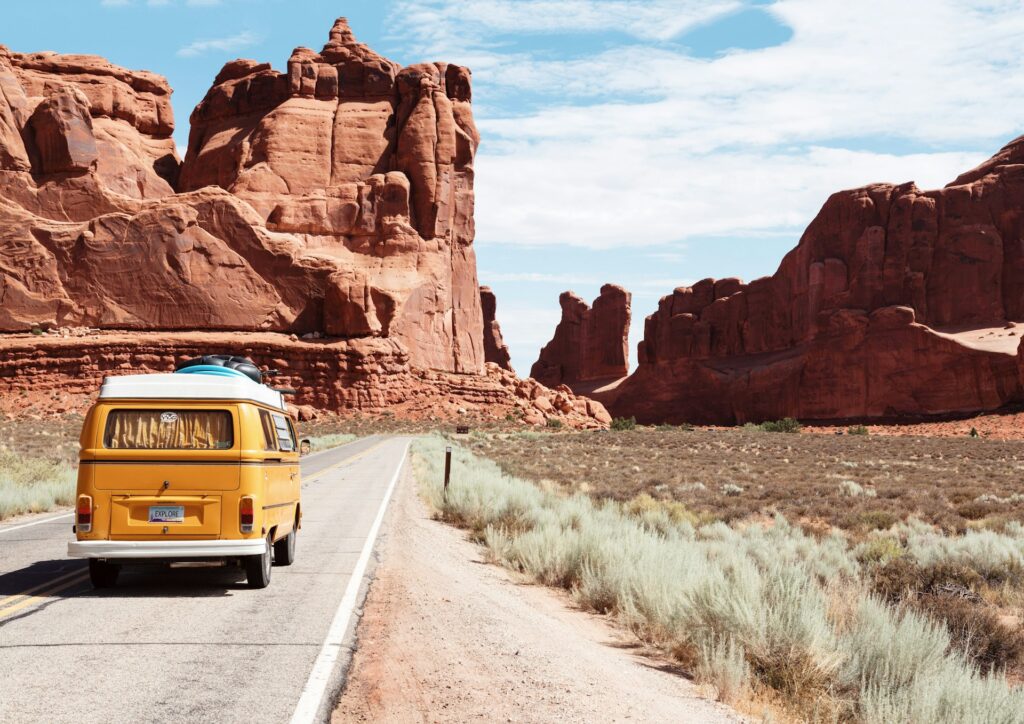 Arches National Park Entrance Station, Moab, United States