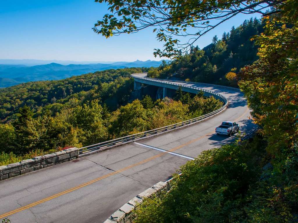 Blue Ridge Parkway in North Carolina and Virginia