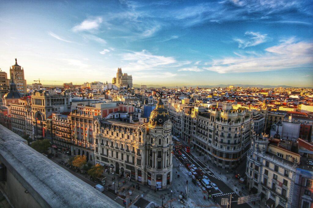 Edificio Metropoli, Gran vía - Madrid, Spain