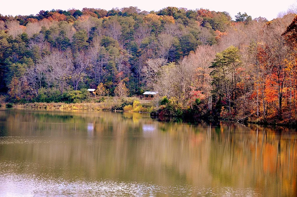 Lake at Dahlonega, Georgia