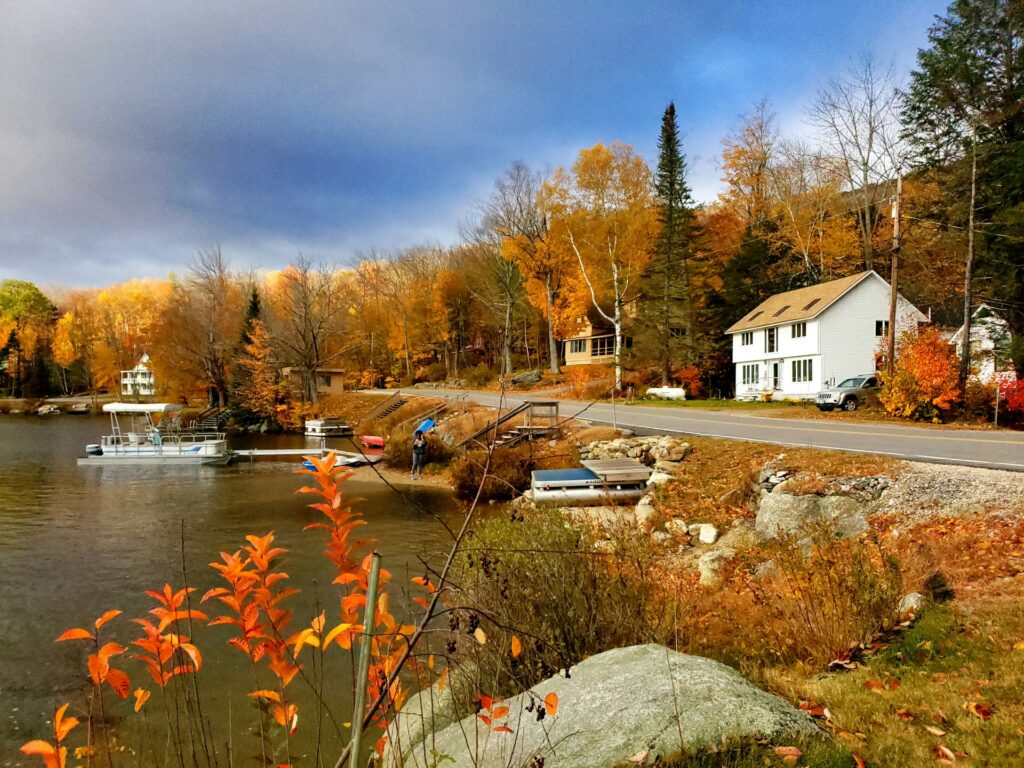 New Hampshire in autumn