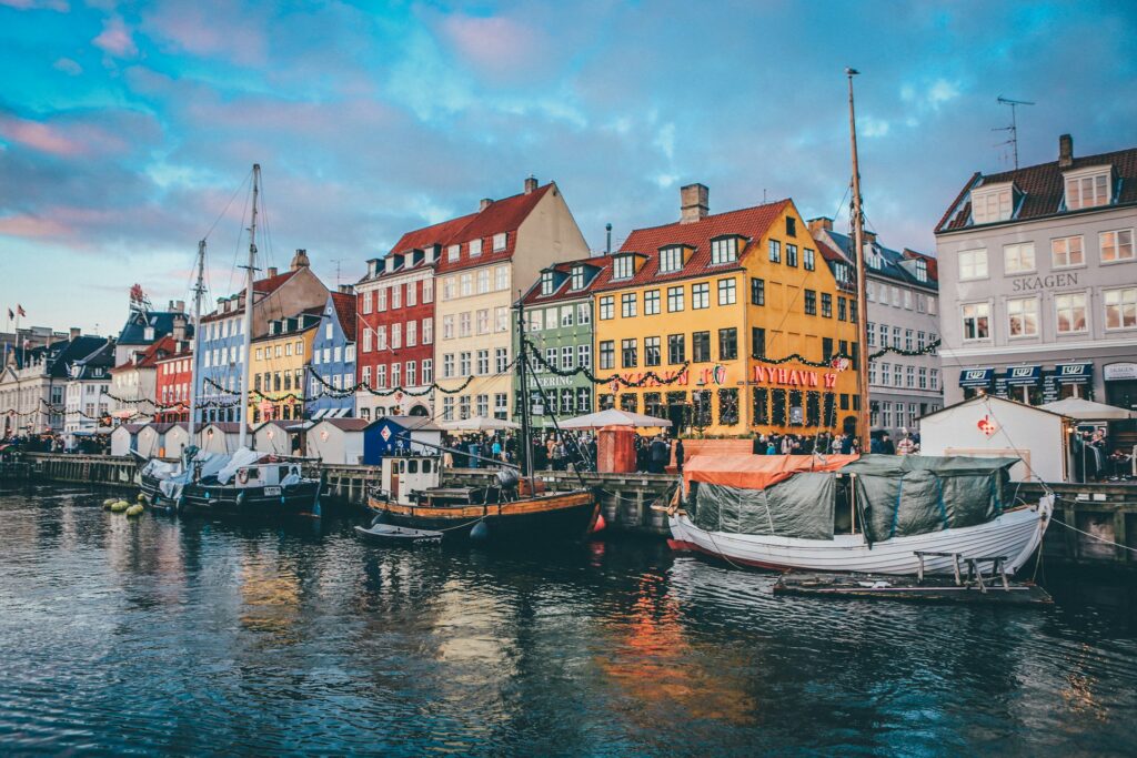 Nyhavn, Kobenhavn, Denmark