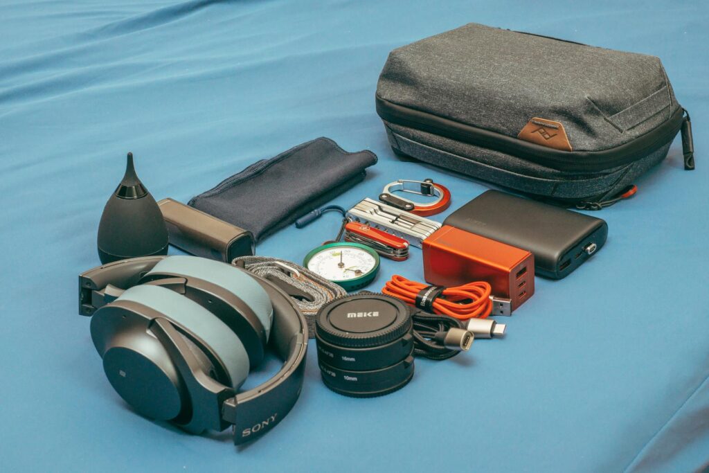 Tech travel items